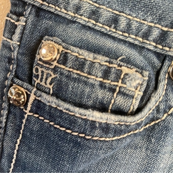 Miss me capri size 26 flap pockets hemmed - Picture 3 of 16
